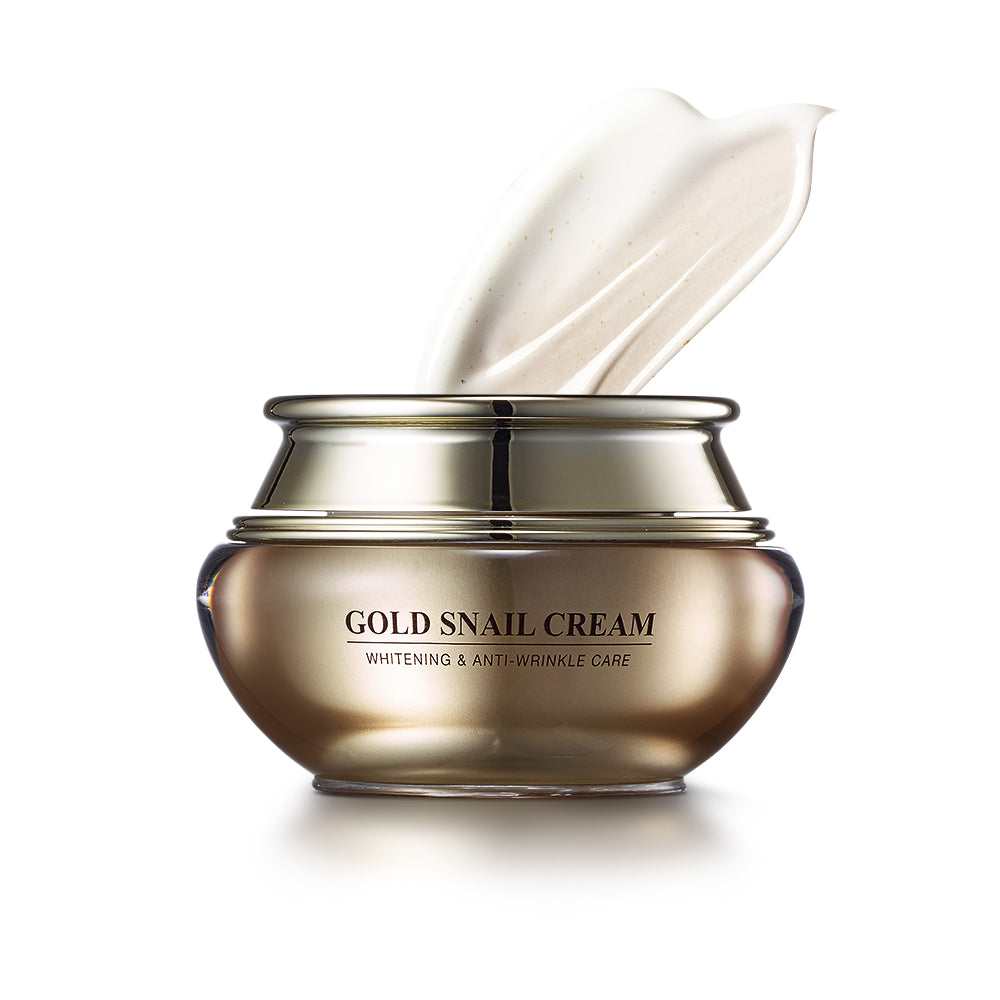 ๐ Gold Snail Cream ้่ธ็ไบฎ่ๆ็บ้ข้ ๐ โจ Whitening ยท Anti-Wrinkle ยท Nourishing โจ