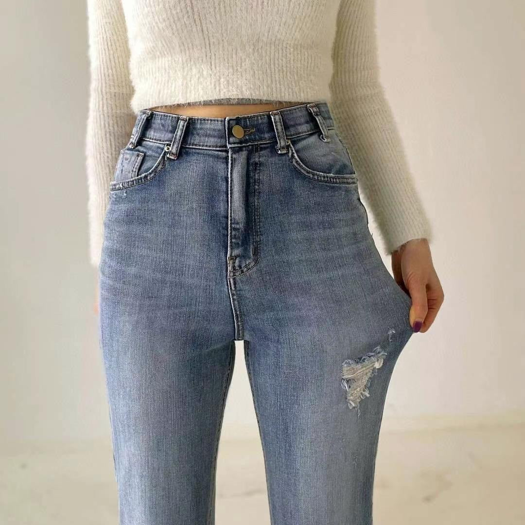 ⁺ ˖◛⁺⑅2025 SS Collection♡⑅⁺◛˖ ˚ ༘♡ ⋆。˚cotton boot cut denim