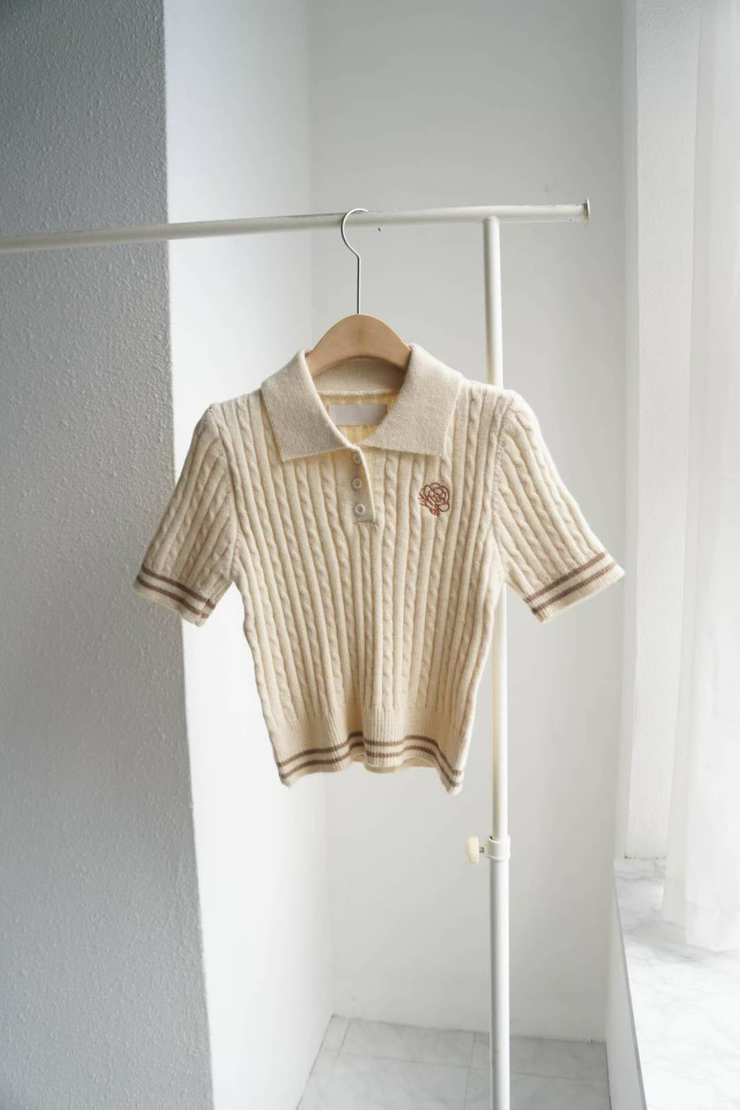 🧶【Adorable Flower Knit Set · 針織花朵套裝】🧶