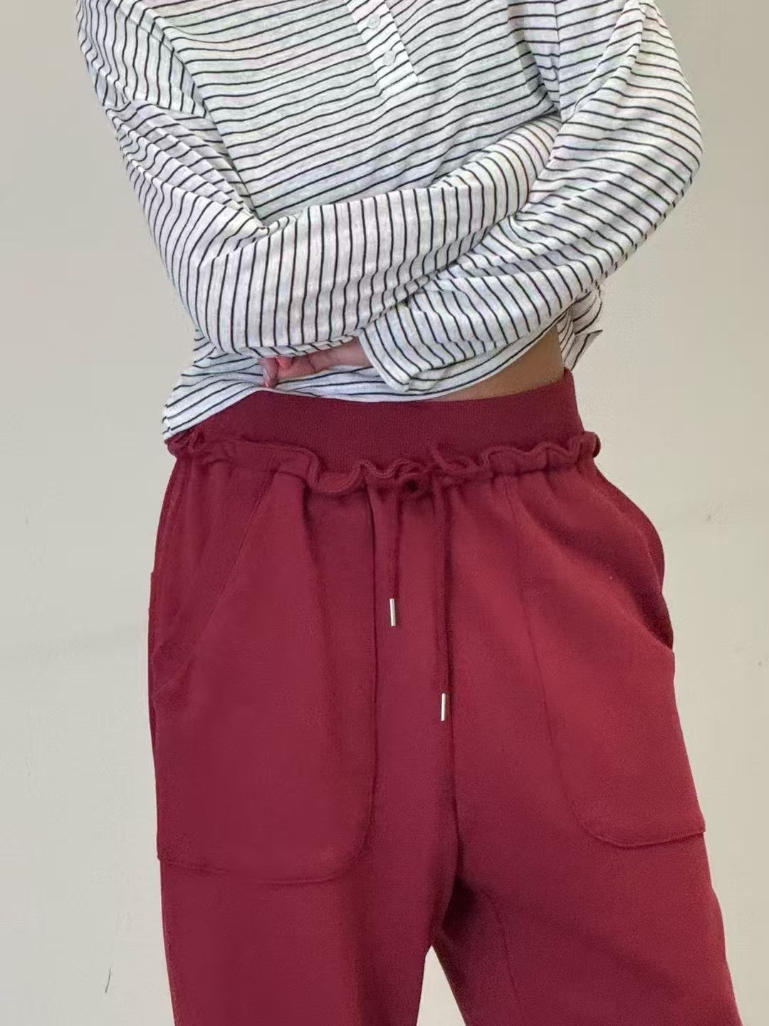 Paris Match 9分Jogger 慵懶風休閒褲