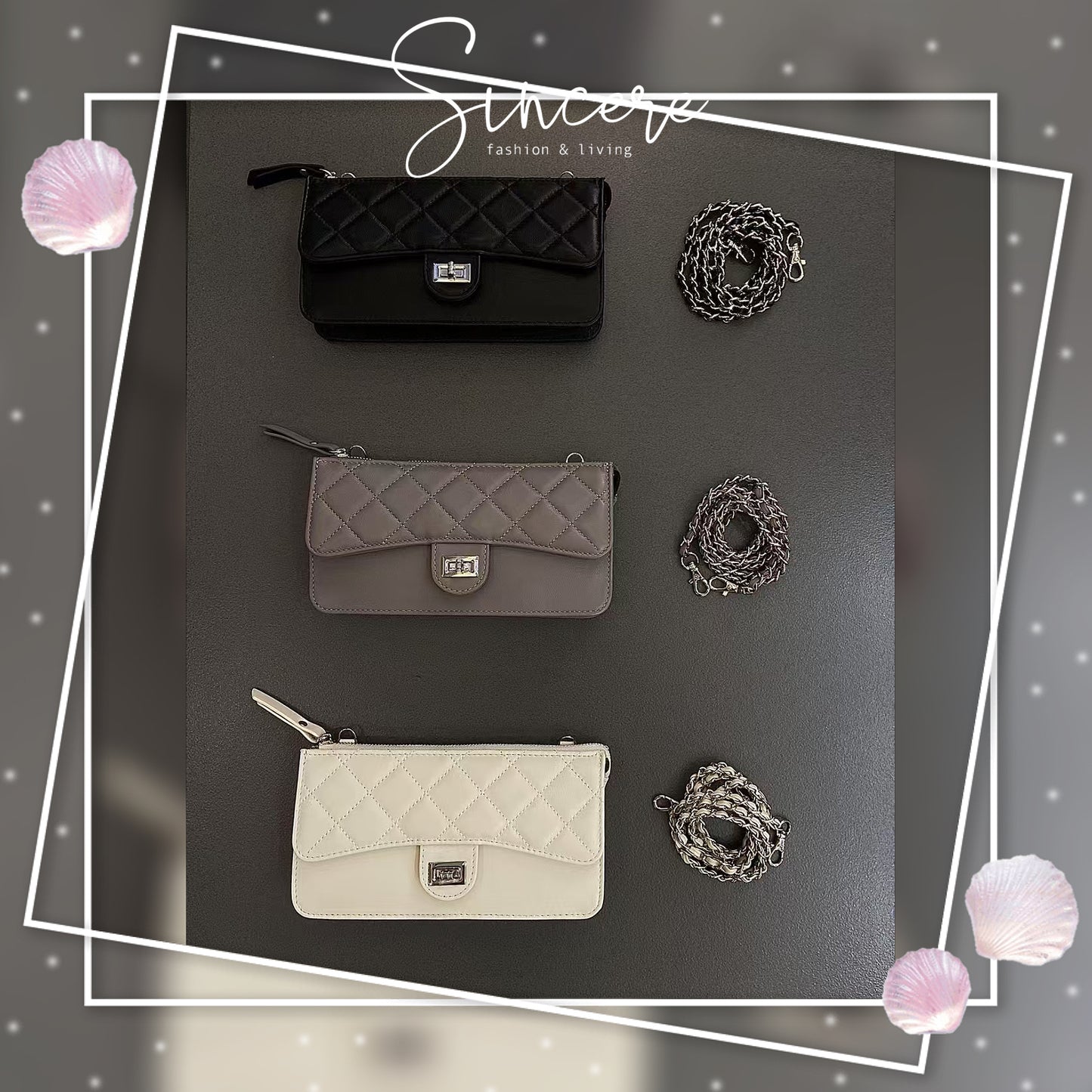 °❀⋆.ೃ࿔*:・𝒦𝑜𝓇𝑒𝒶 𝒶𝒸𝒸𝑒𝓈𝓈𝑜𝓇𝒾𝑒𝓈 𝒸𝑜𝓁𝓁𝑒𝒸𝓉𝒾𝑜𝓃⍣ ೋ
✧˚. 🎀 真羊皮𝓦𝓪𝓵𝓵𝓮𝓽 𝓸𝓷 𝓬𝓱𝓪𝓲𝓷 🧷✧˚.ᵎᵎ
超抵用靚款、實用既wallet on chain
🤩仲要係超抵價 😍