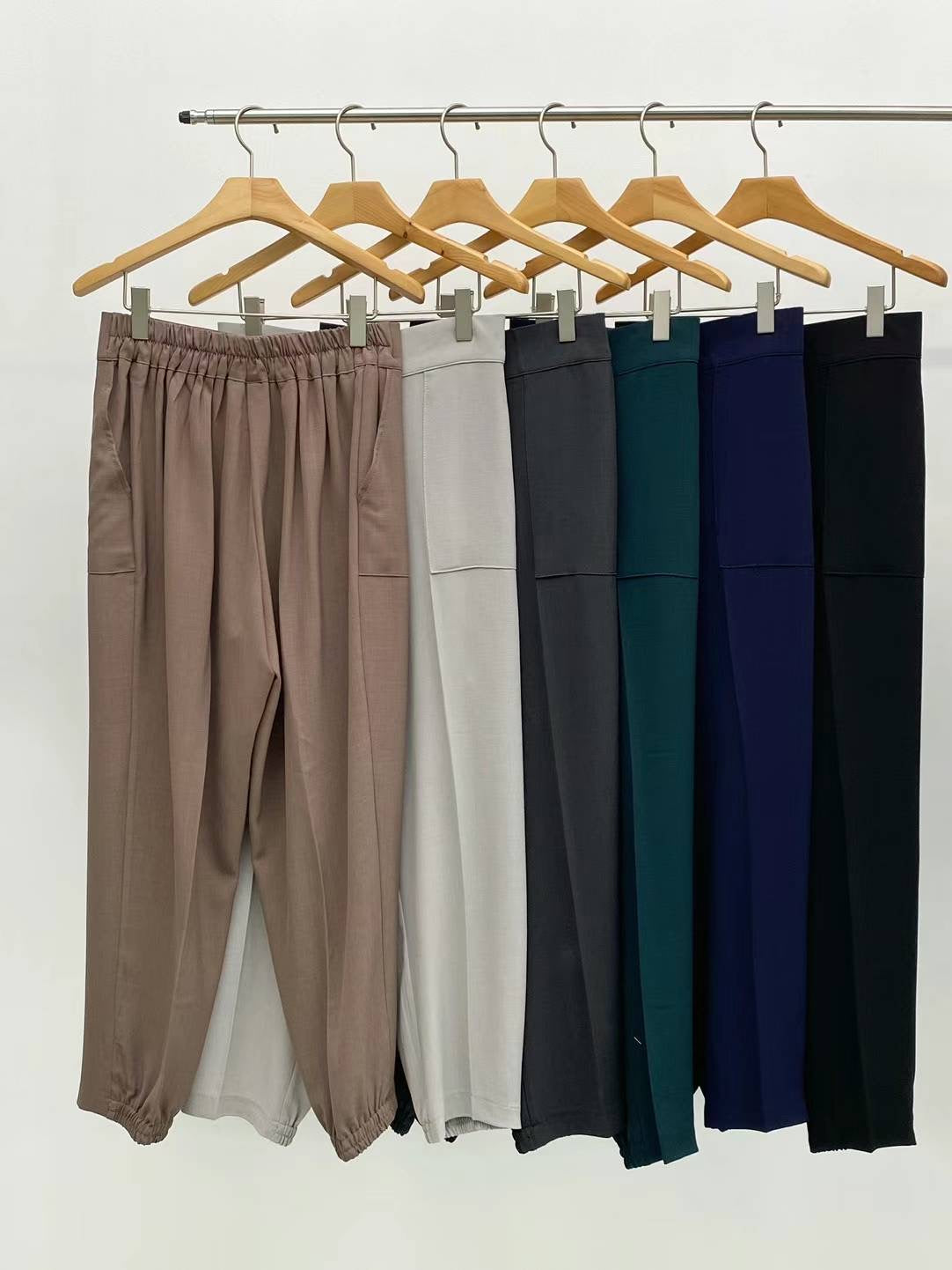 ☀️June 5 Live Summer selection ☀️雪紡修腳西褲 Minimalist Pocket Tapered Pants