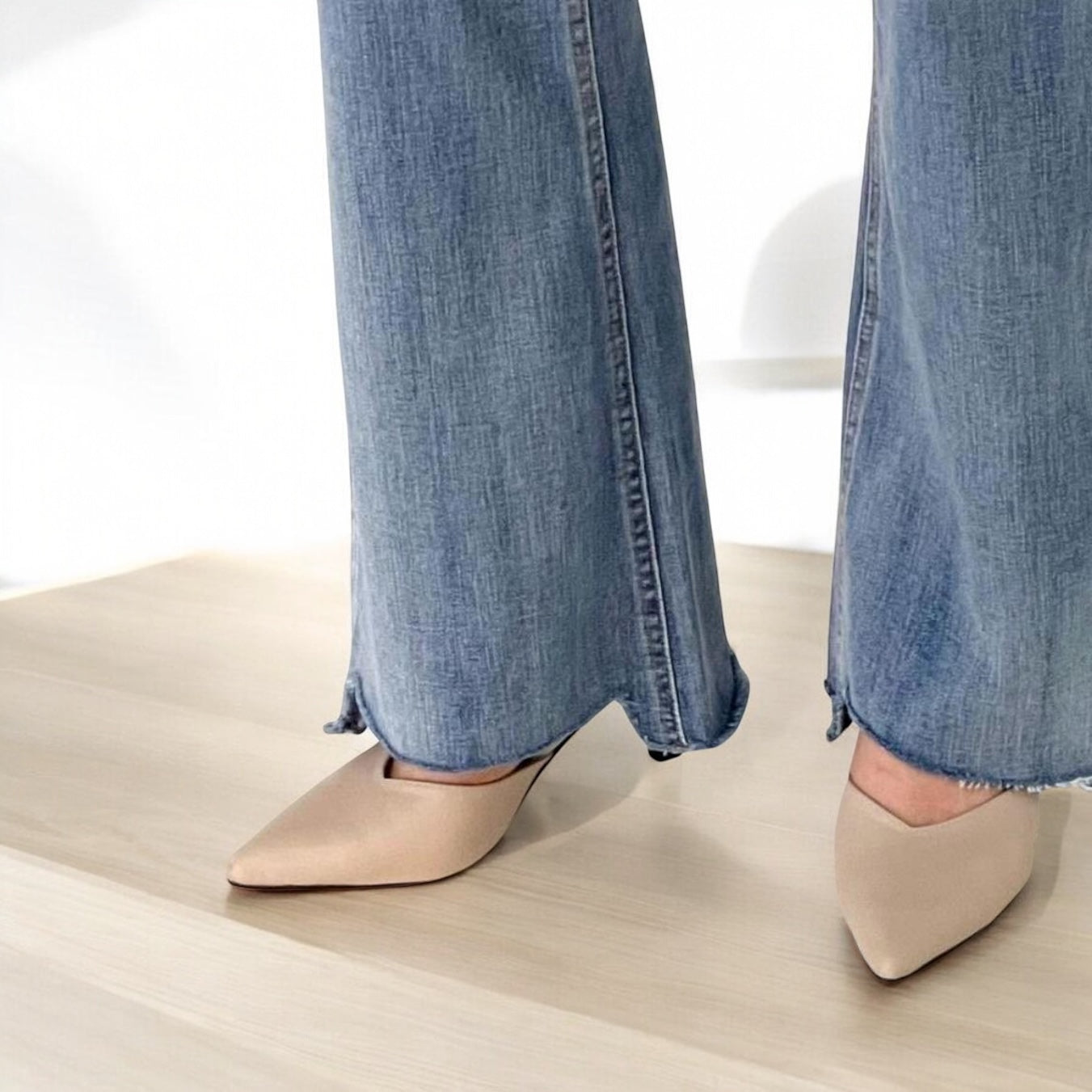 ⁺ ˖◛⁺⑅2025 SS Collection♡⑅⁺◛˖ ˚ ༘♡ ⋆。˚cotton boot cut denim
