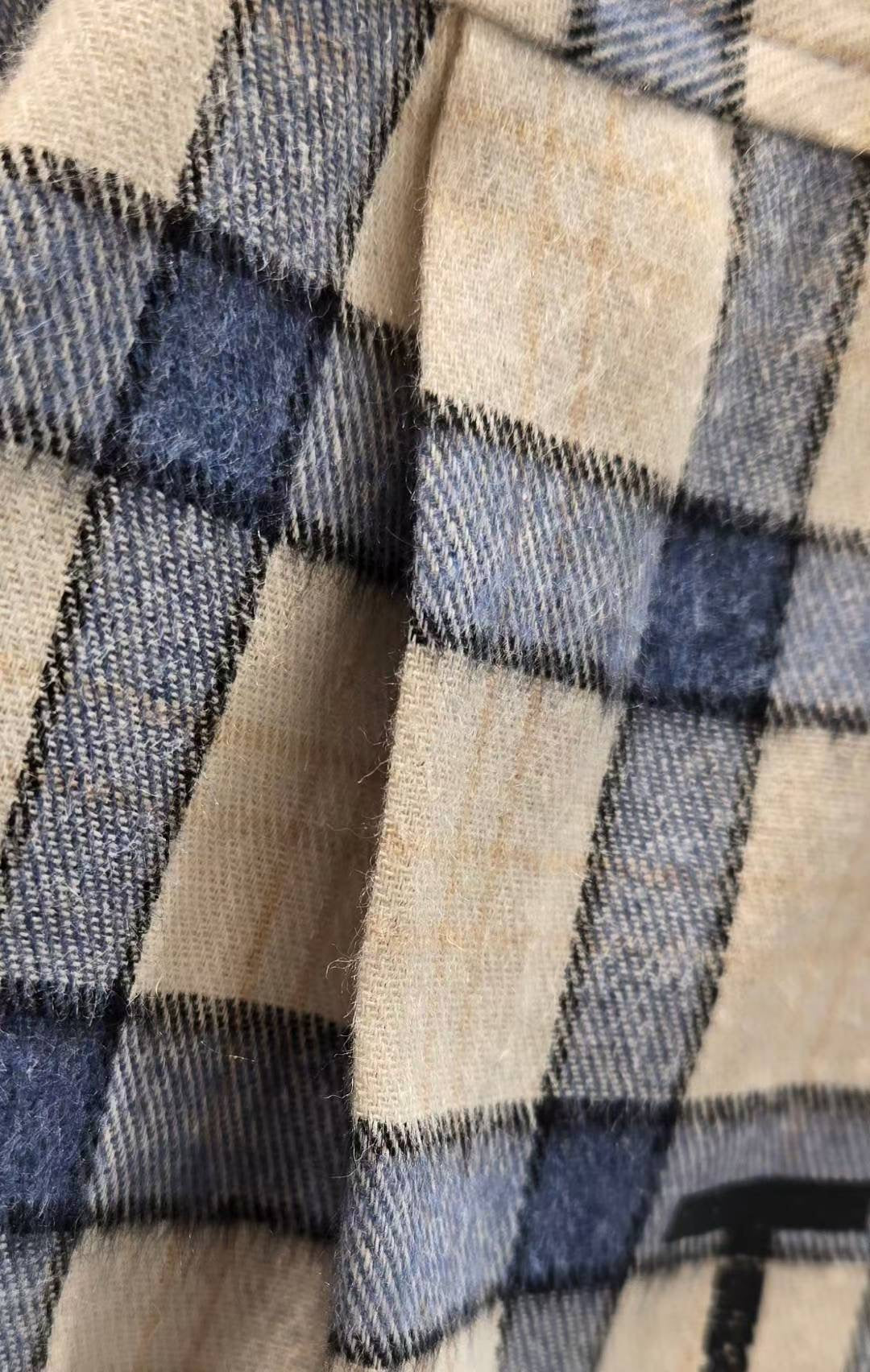 ✨【Mickey Plaid Shirt · 米奇格紋寬鬆襯衫】✨