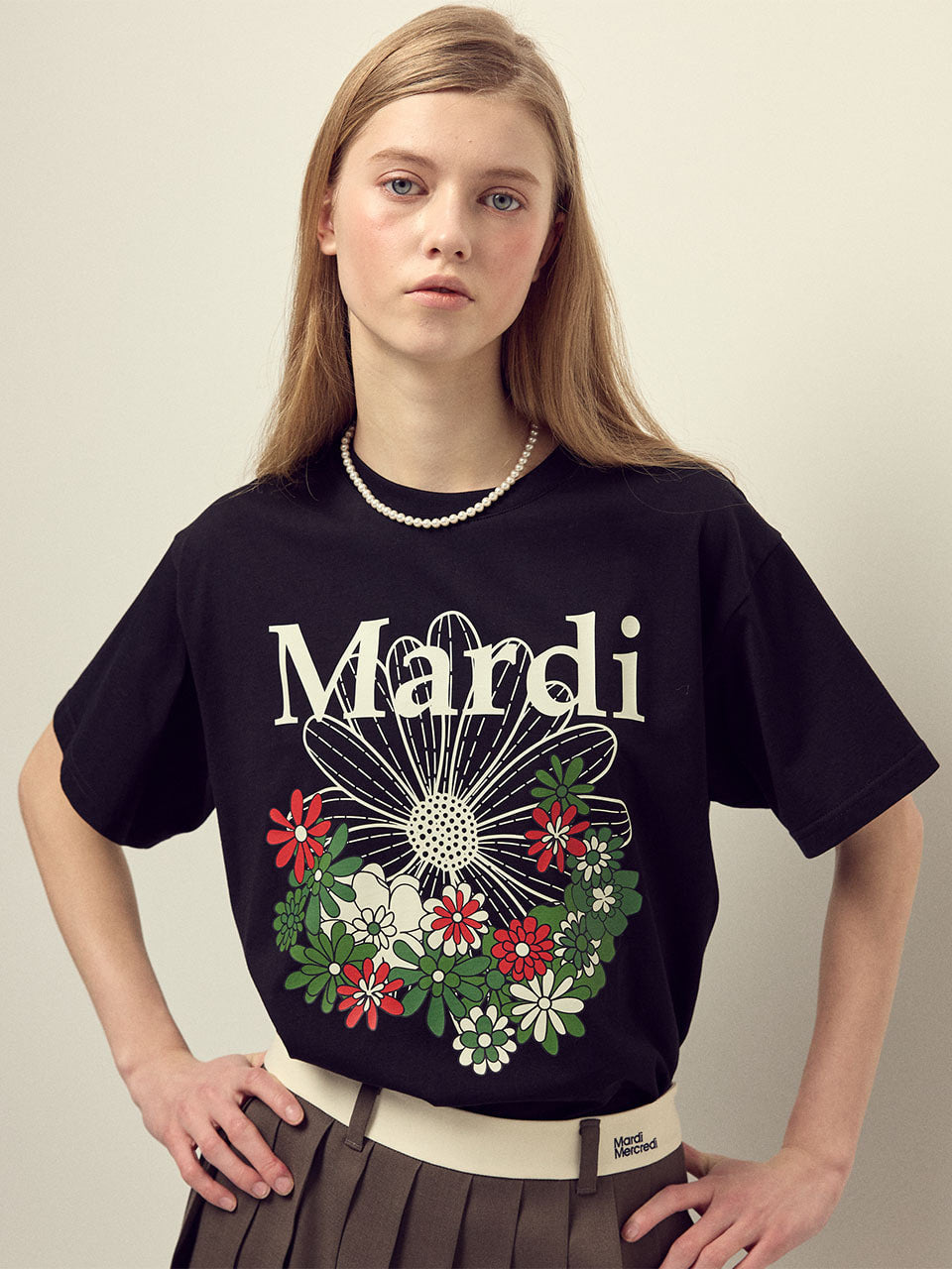 Mardi Mercredi TSHIRT FLOWERMARDI JARDIN COLLECTION