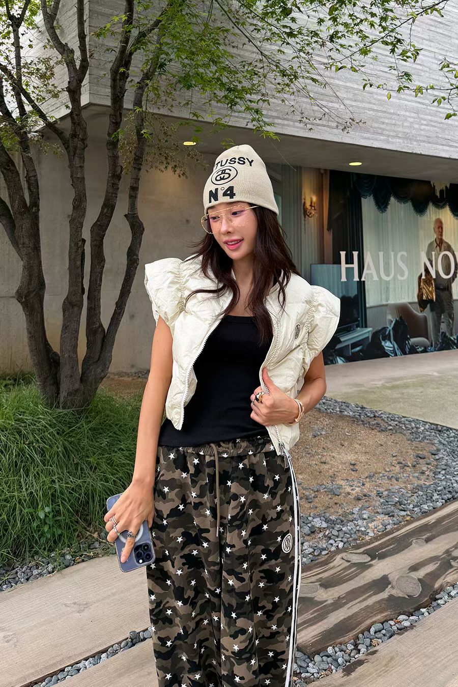 ✨【Ruffle Sleeve Padded Vest · 蓬蓬荷葉袖羽絨背心】✨
🔥 東大門潮款 · Anna 系列 🔥