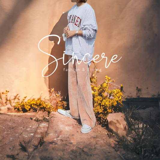 ✯¸.•´*¨`*•✿  超好著 顯瘦 收大脾 Velvet straight pants 燈芯絨長褲