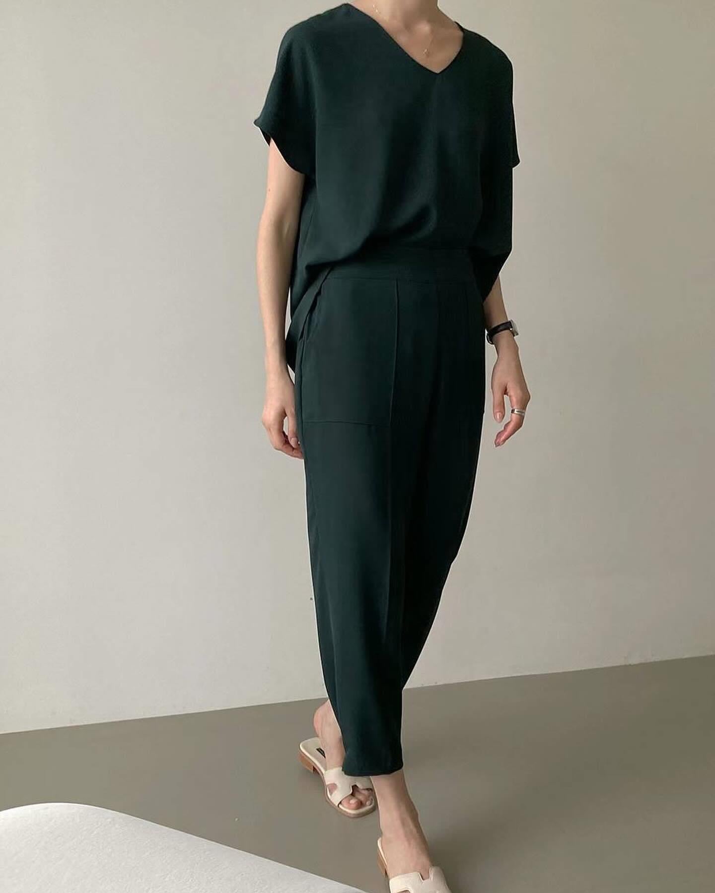☀️June 5 Live Summer selection ☀️雪紡修腳西褲 Minimalist Pocket Tapered Pants