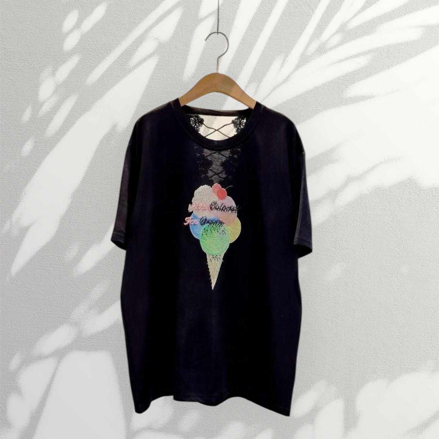 ✨ 彩珠雪糕 Tee|Sequin Ice Cream Tee