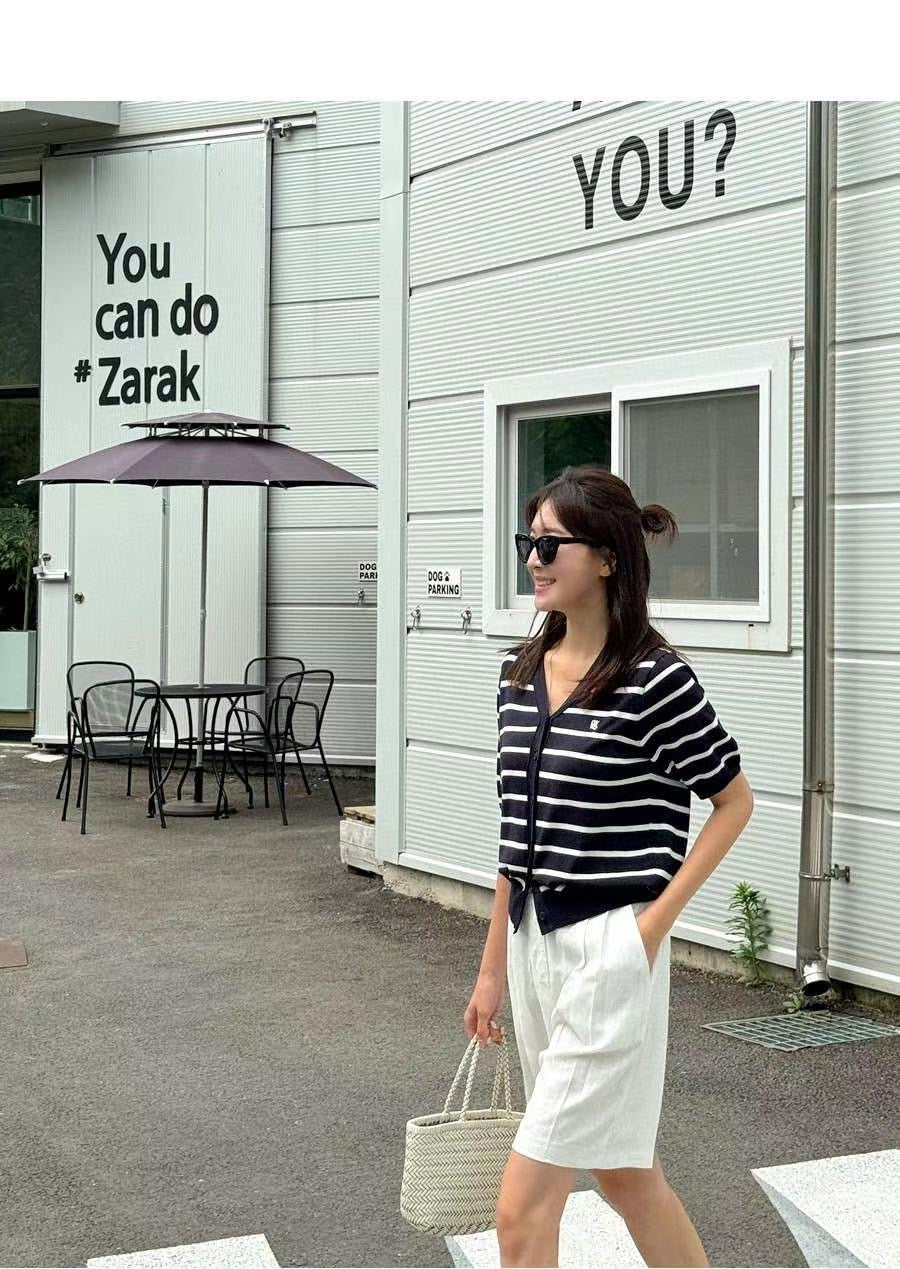 Linen-Look High-Waist Shorts 🤍涼感亞麻感高腰短褲