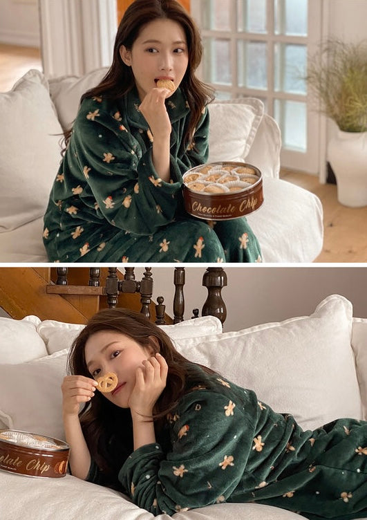 "D002" J'eu Snowing Cookie 睡衣套裝