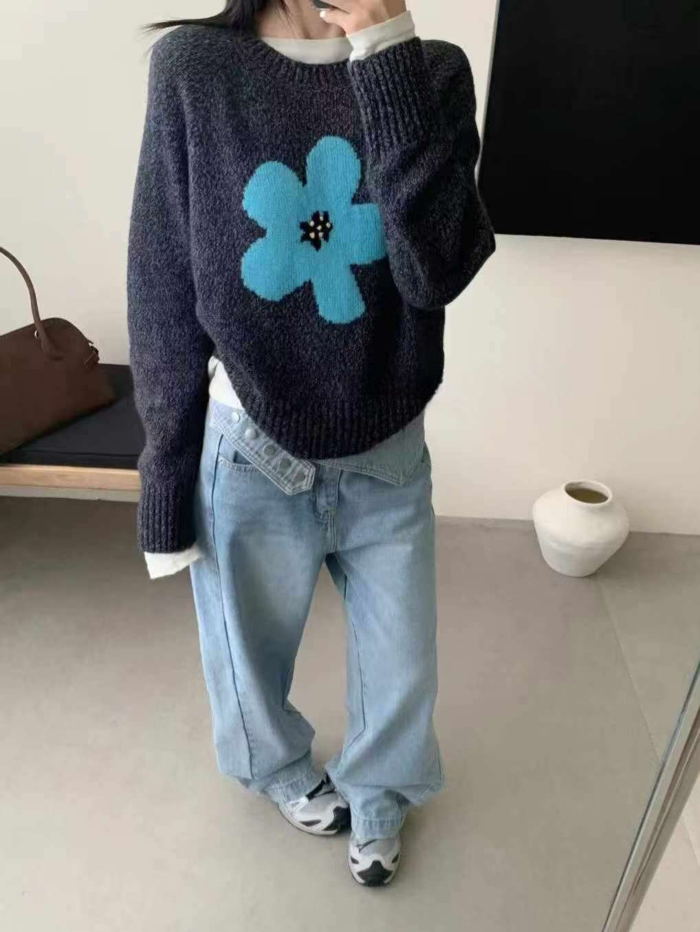 ✨【25FW Flower Knit Sweater · 花朵針織毛衣】✨