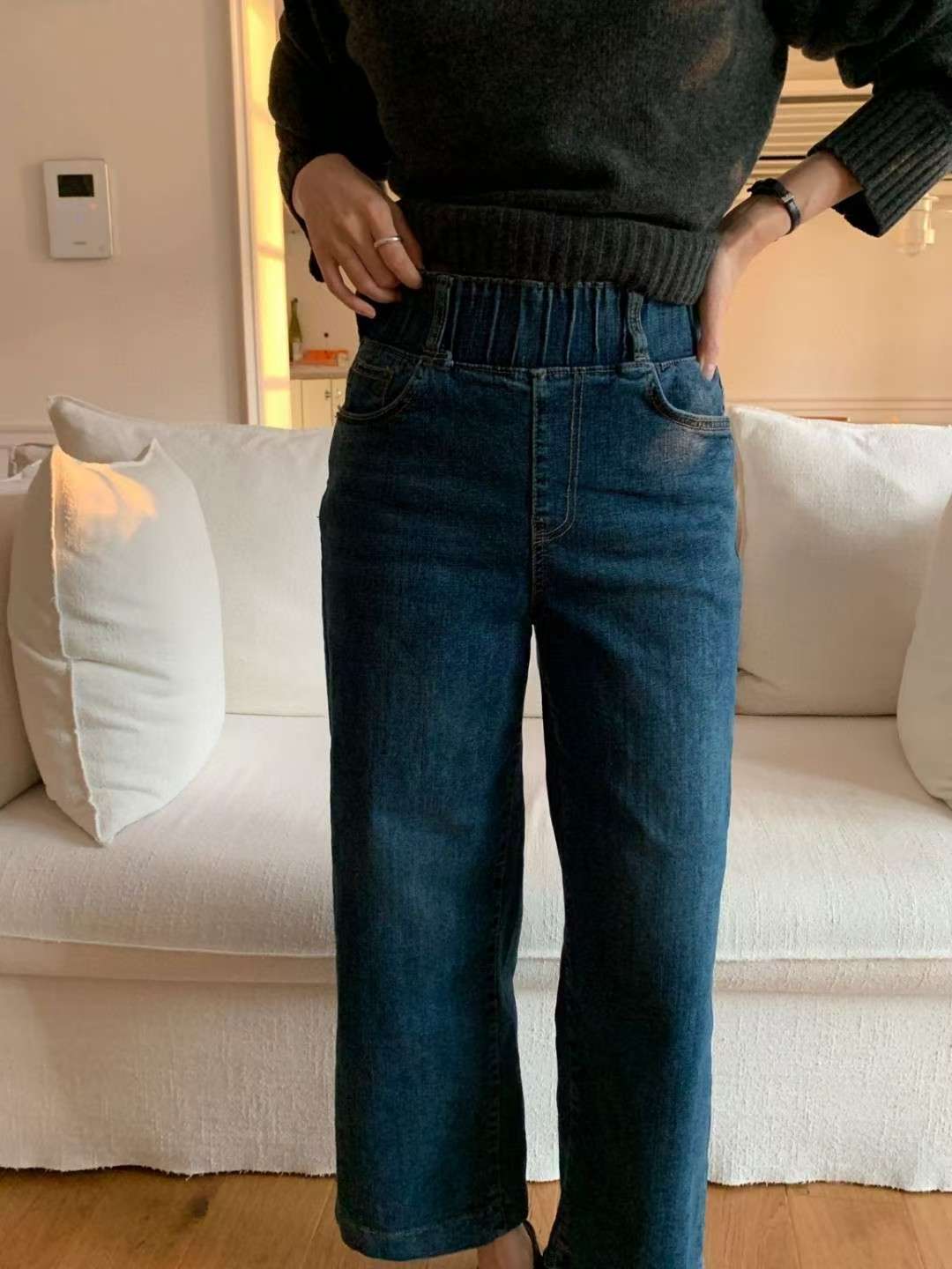 ✨【高腰直筒牛仔褲】✨