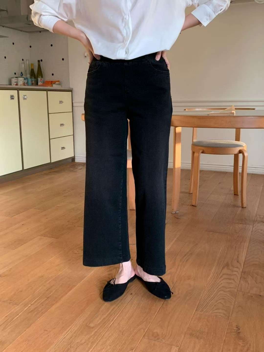 ✨【高腰直筒牛仔褲】✨