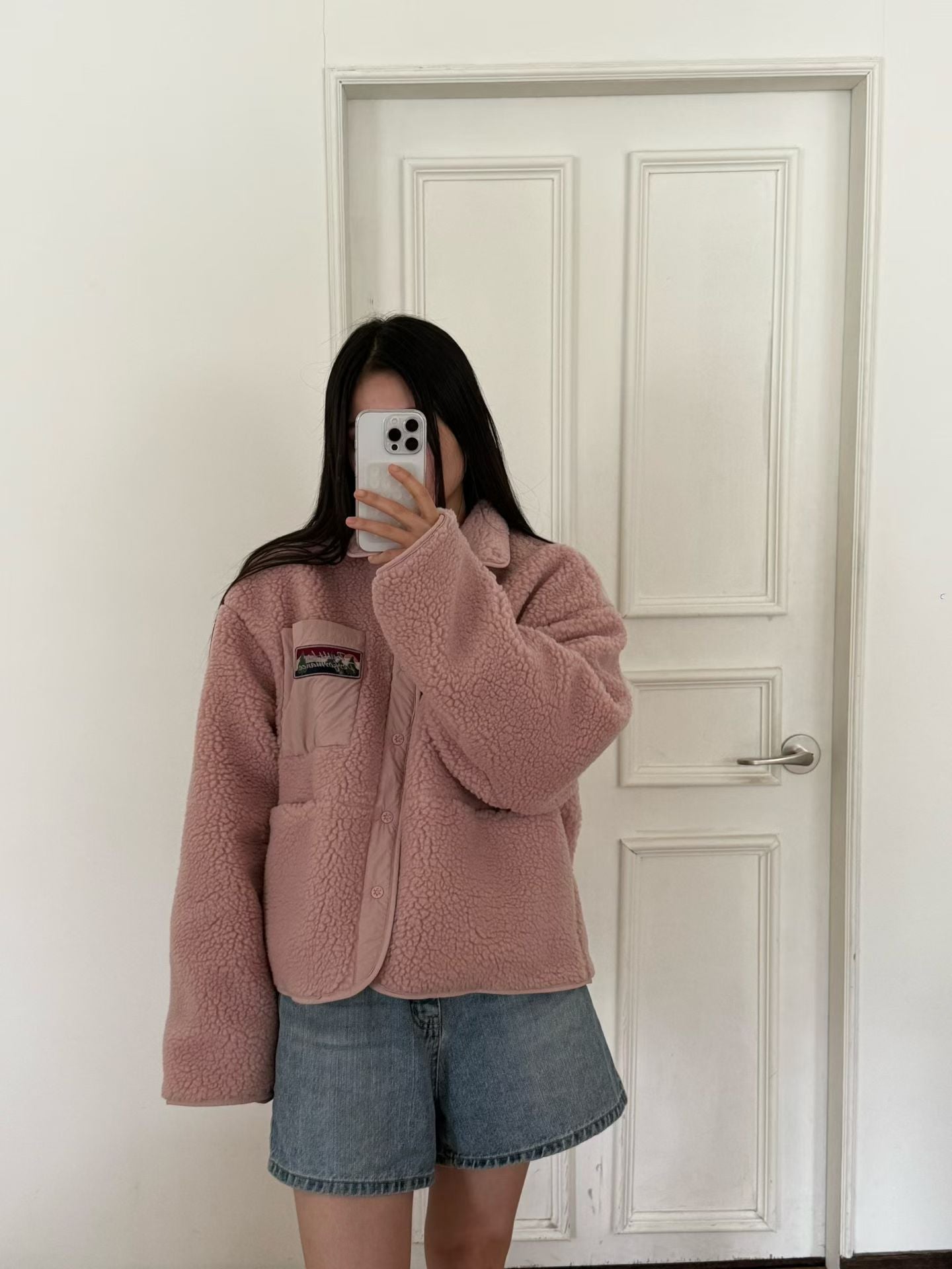 ✨【Reversible Fleece Padded Jacket · 雙面穿羊羔絨外套】✨