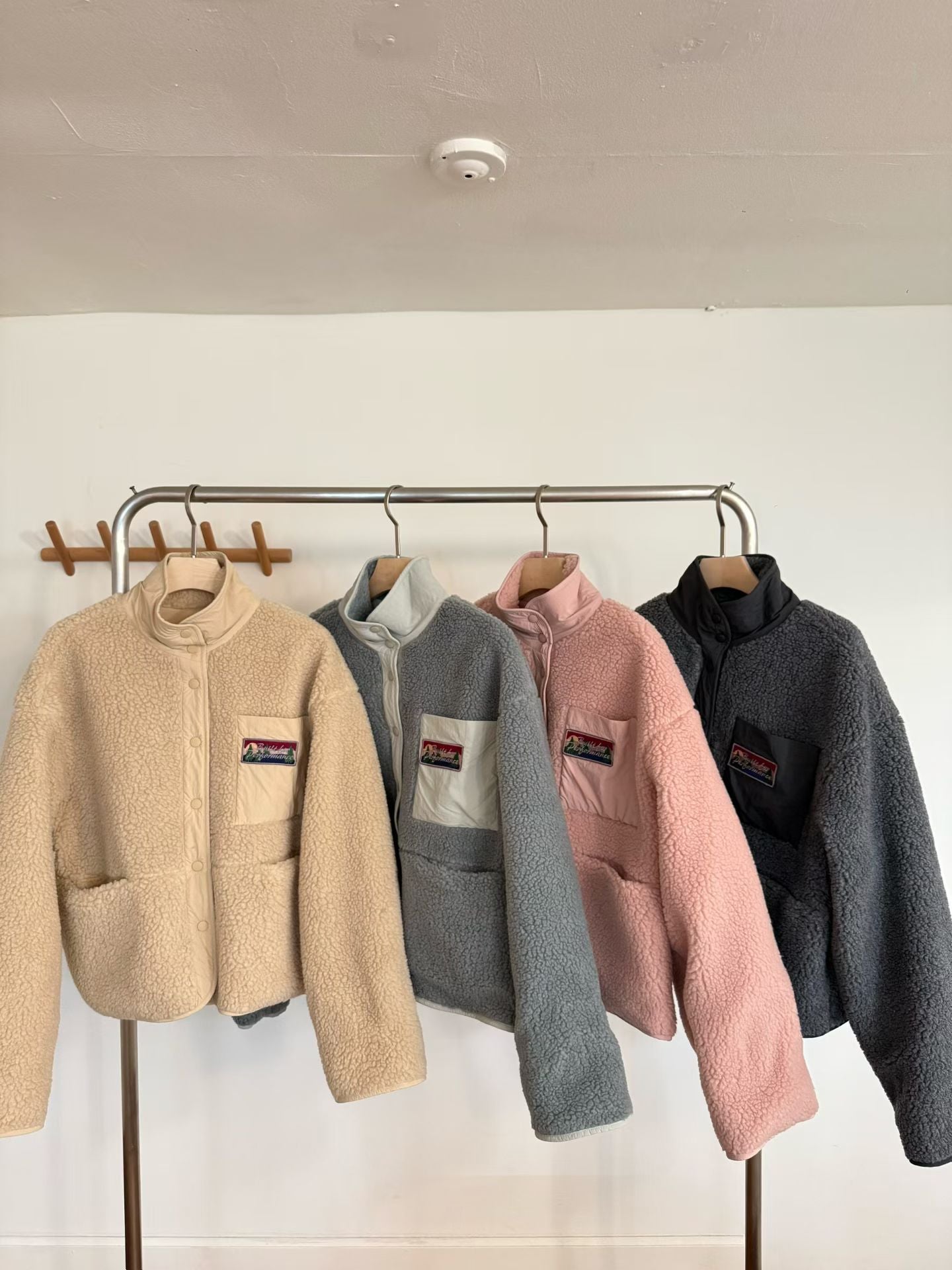 ✨【Reversible Fleece Padded Jacket · 雙面穿羊羔絨外套】✨