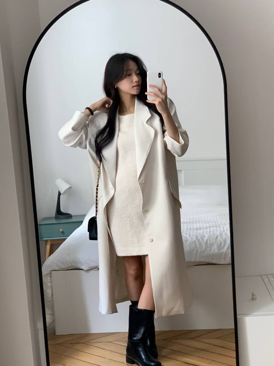 ✨【Minimal Chic Long Coat · 極簡長版外套】✨