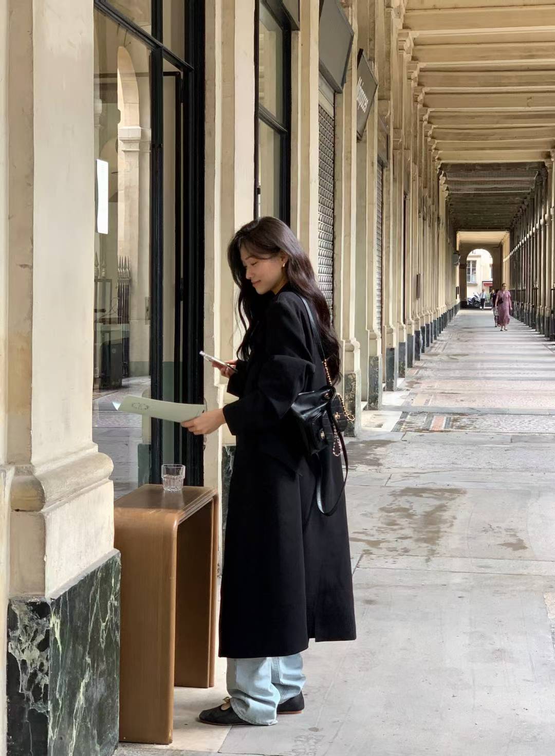 ✨【Minimal Chic Long Coat · 極簡長版外套】✨