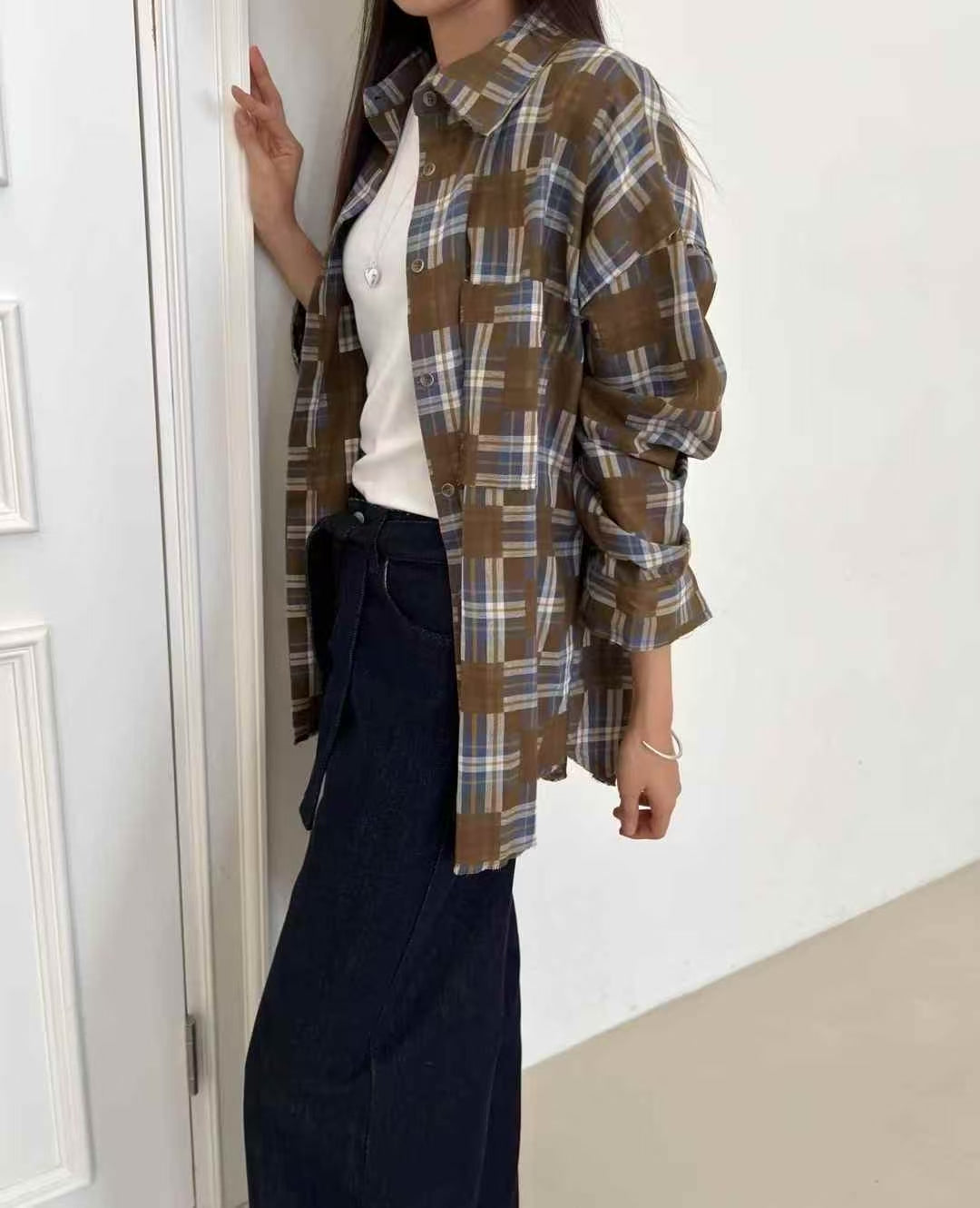 ✨【Checkered Flannel Shirt · 格紋法蘭絨襯衫】✨