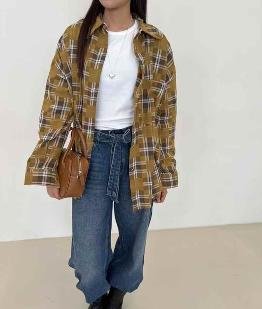 ✨【Checkered Flannel Shirt · 格紋法蘭絨襯衫】✨
