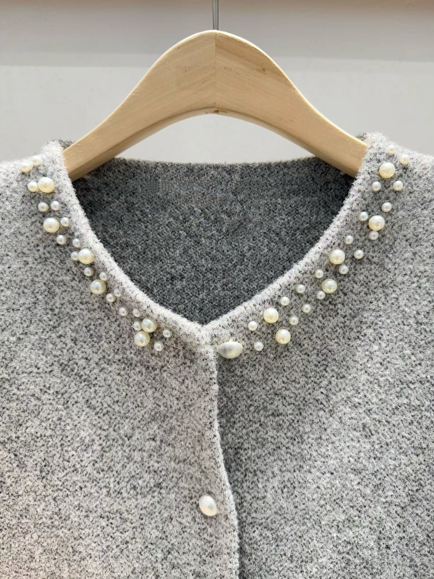 ✨【Pearl Tweed Vest · 珍珠釘珠呢料背心】✨
