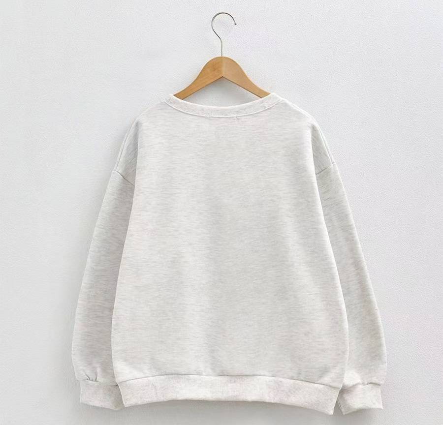 👕【KJ Logo French Sweatshirt · 法文字母薄絨衛衣】👕