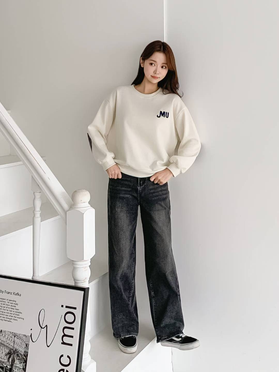 🩶【MU Elbow Patch Sweatshirt · 拼布手肘衛衣】🩶