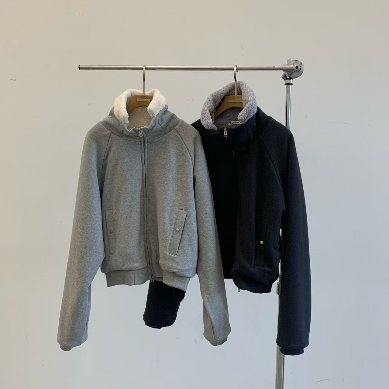 Paris Match
✨ Fleece Zip-Up Jacket|內刷毛拉鍊外套