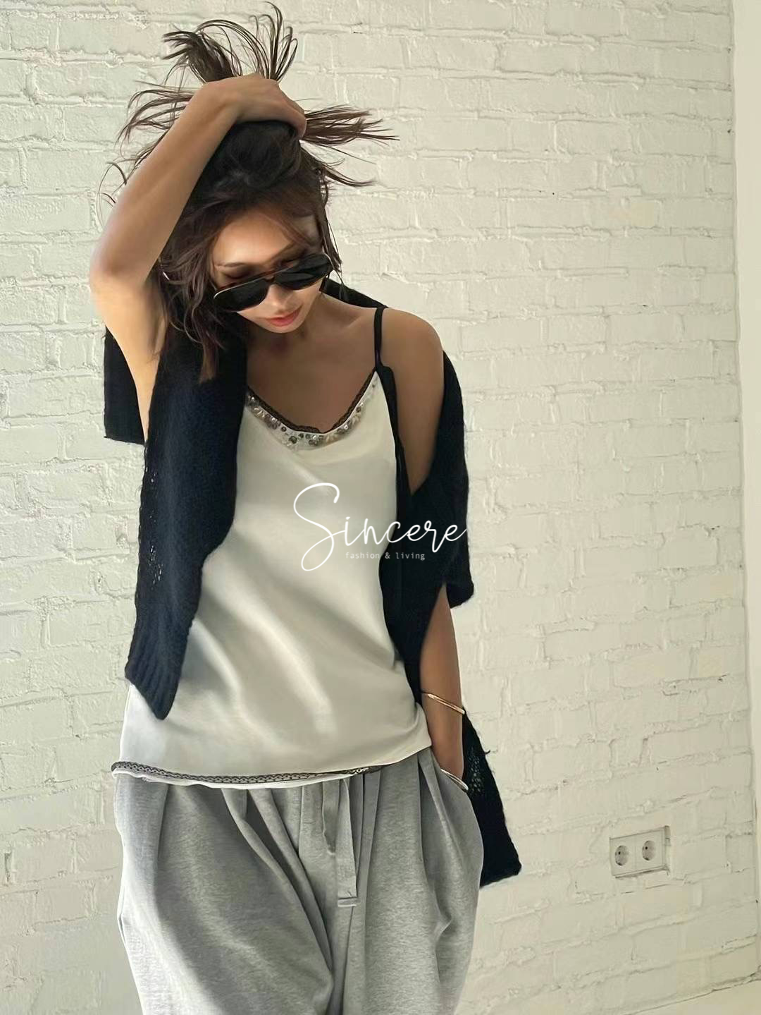 ・*☆¸¸.•*¨*• Nov 24 A/W Collection ゚・*☆¸¸.•*¨*• Silk Satin Tank