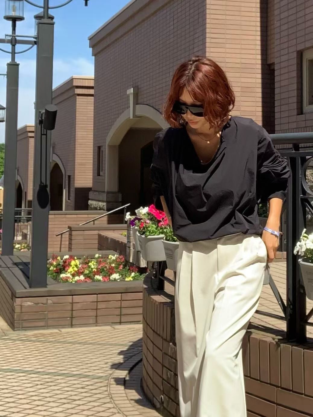 ✨ Draped Neckline Oversized Blouse 披領寬鬆上衣 ✨