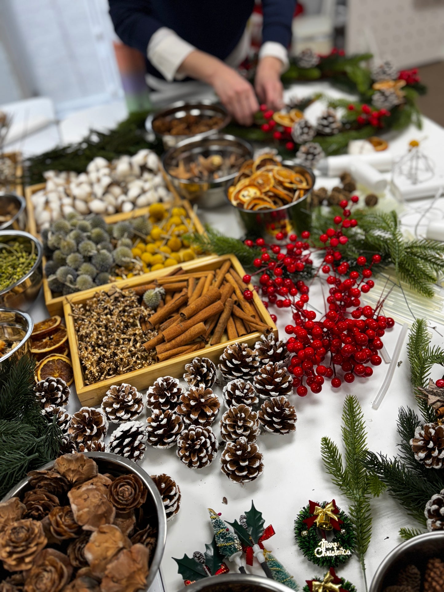 Christmas Wreath 1+1 Workshop