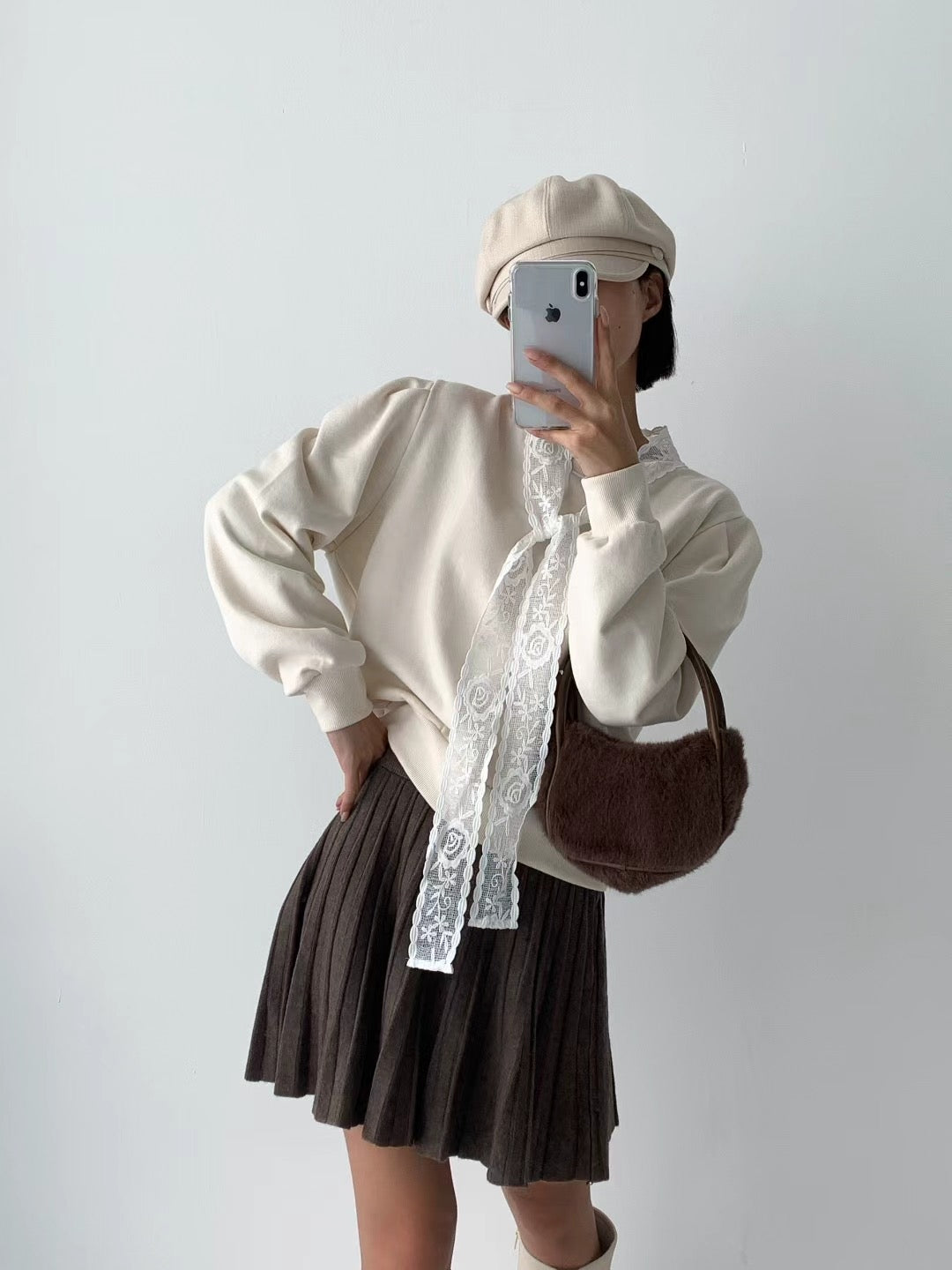 The Beauty of Puffy Elegance 雅緻泡泡綁帶衛衣