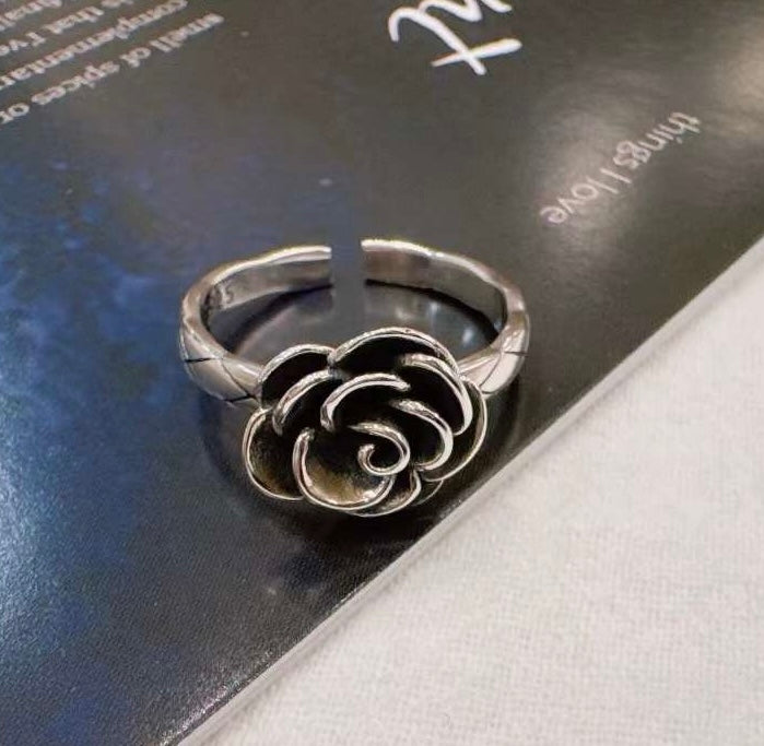 ・┆✦ʚ Korea Silver 925 Collection ɞ✦ ┆Rose vintage ring