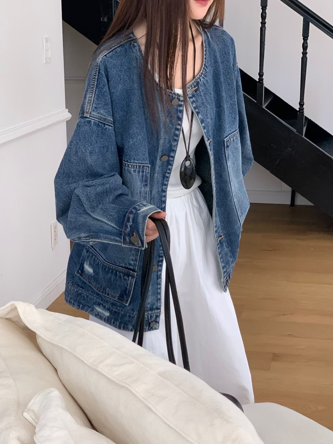 Urban Easy-Fit Denim Jacket 簡約牛仔外套