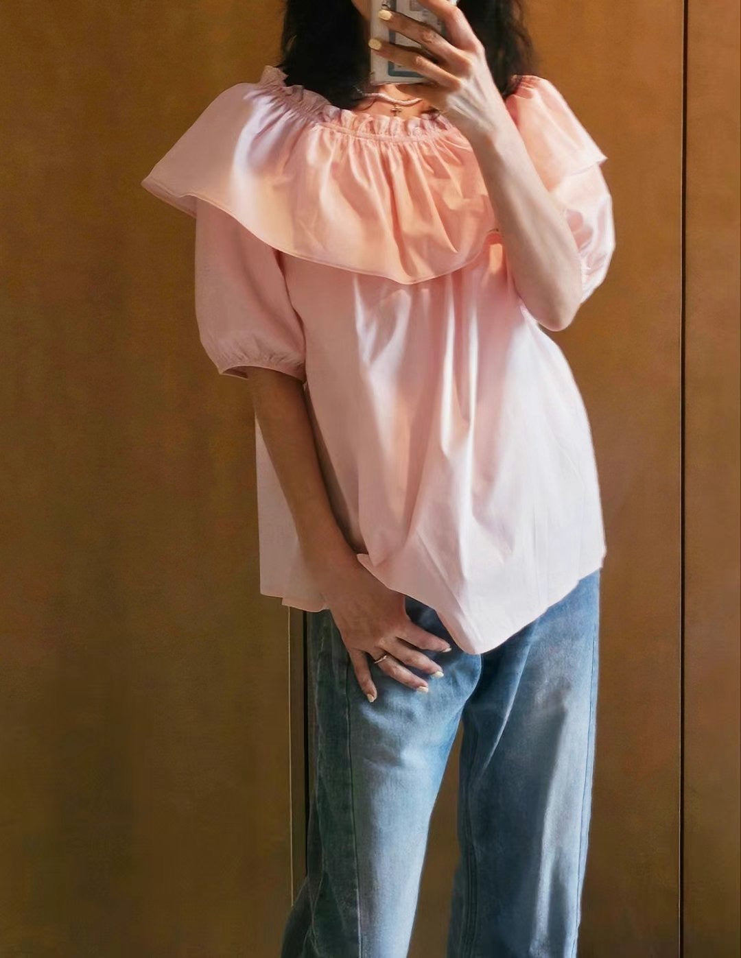 🌸 Elegant Off-Shoulder Puff Sleeve Top 超有氣質既一字膊泡袖上衣