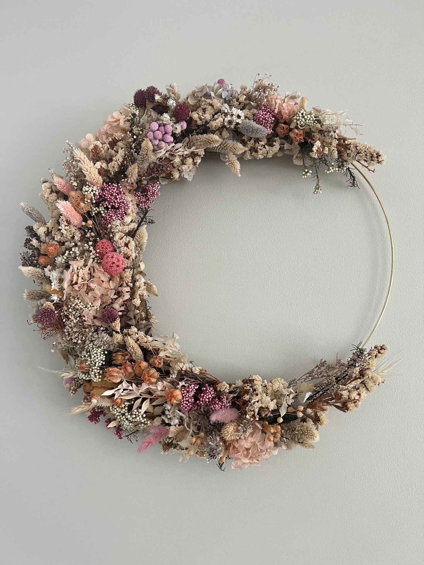 Dried Flower Wreath half day workshop