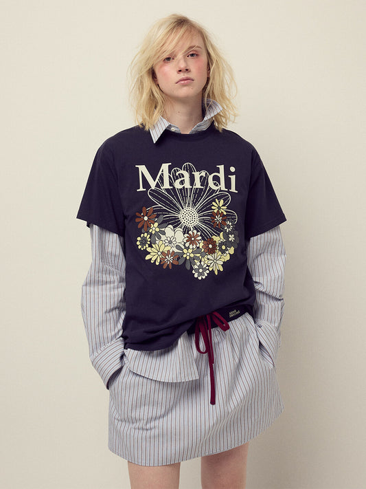 Mardi Mercredi TSHIRT FLOWERMARDI JARDIN COLLECTION