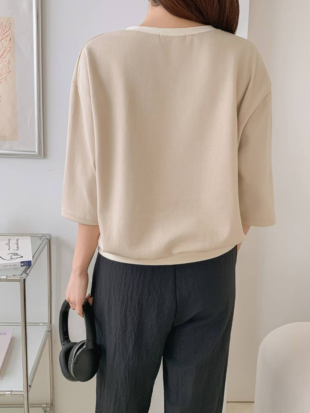 💫 Easy Match with Graphic Crewneck Sweatshirt|輕鬆搭配圓領衛衣