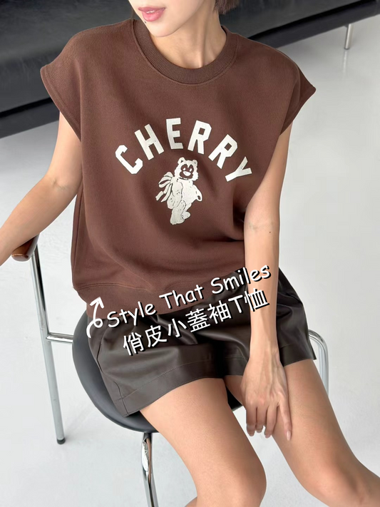 Style That Smiles 俏皮小蓋袖T恤