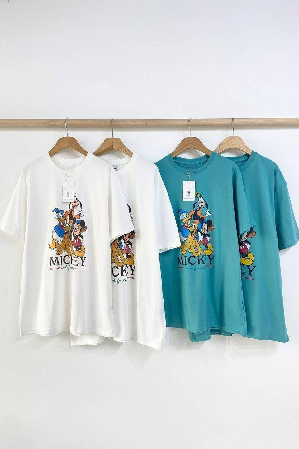 Adorable Cartoon Crew Tee 可愛卡通短袖T恤