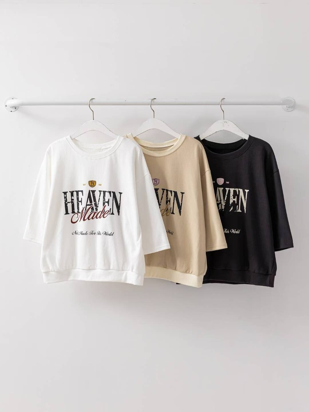 💫 Easy Match with Graphic Crewneck Sweatshirt|輕鬆搭配圓領衛衣