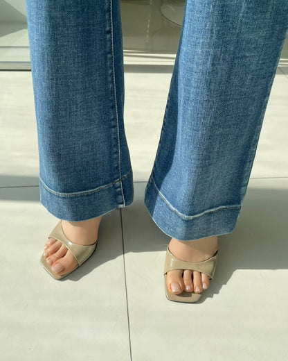 🤎 Stretch Bootcut Denim Pants #6002