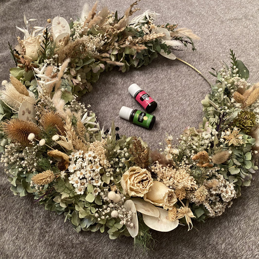 Dried Flower Wreath half day workshop
