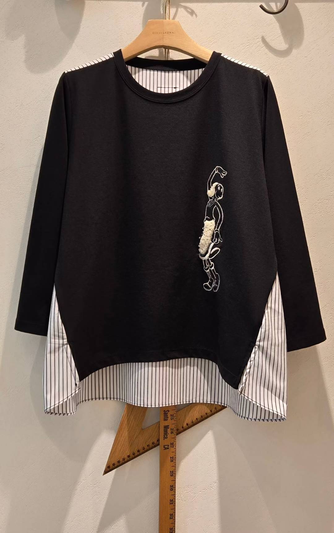 正版大力水手系列 Olive Patchwork 長袖薄Tee恤衫 ✨