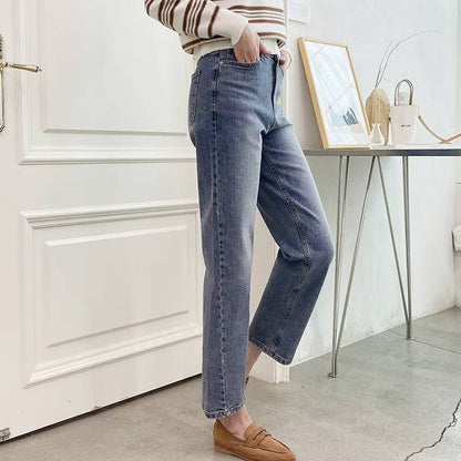 Straight Fit Denim Jeans 直筒彈力牛仔褲