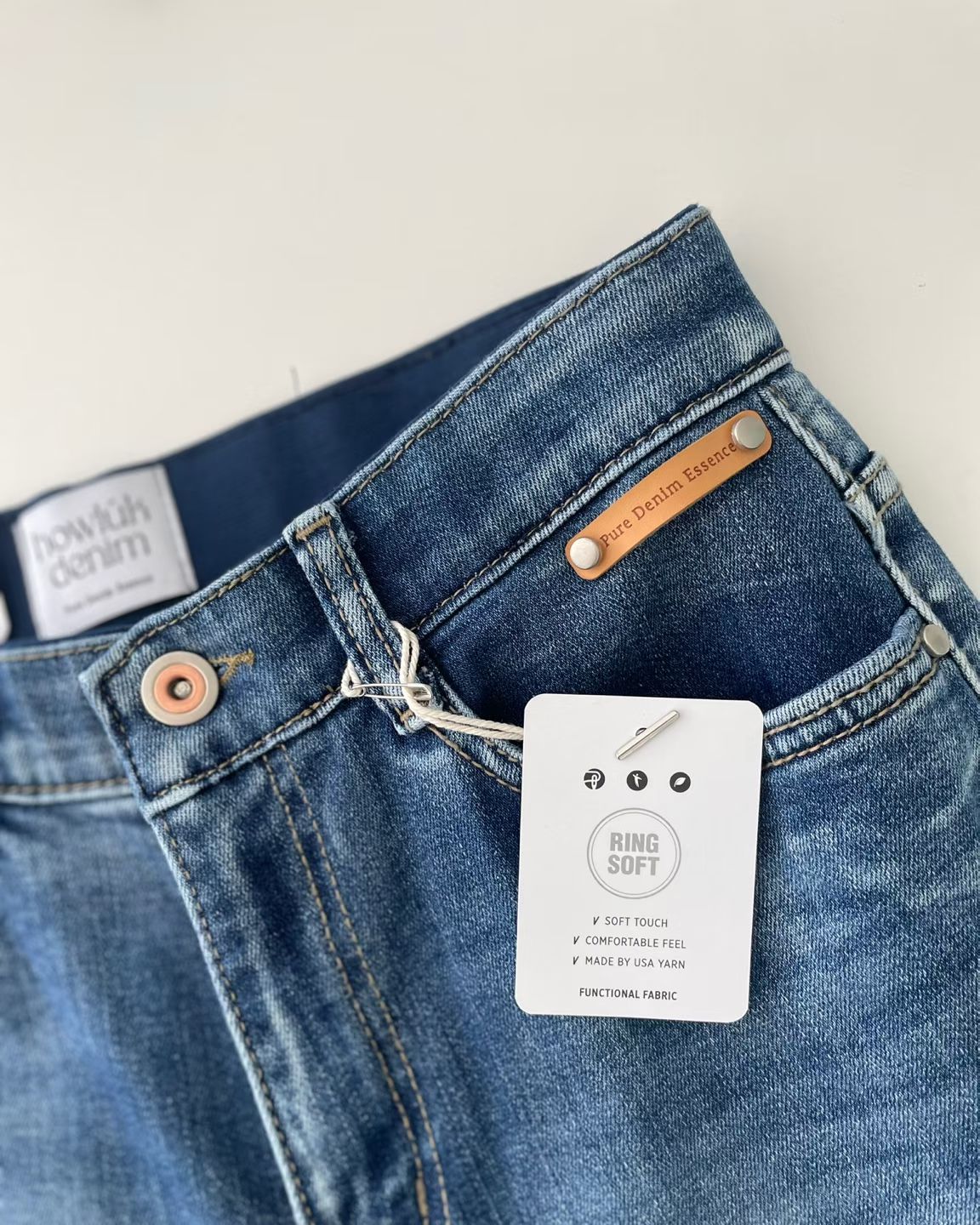 🤎 Stretch Bootcut Denim Pants #6002