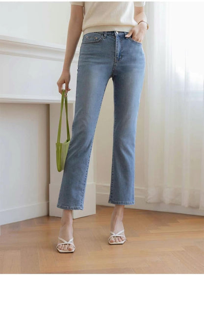 Cooling Stretch 9/10 Denim 感高彈性9分牛仔褲