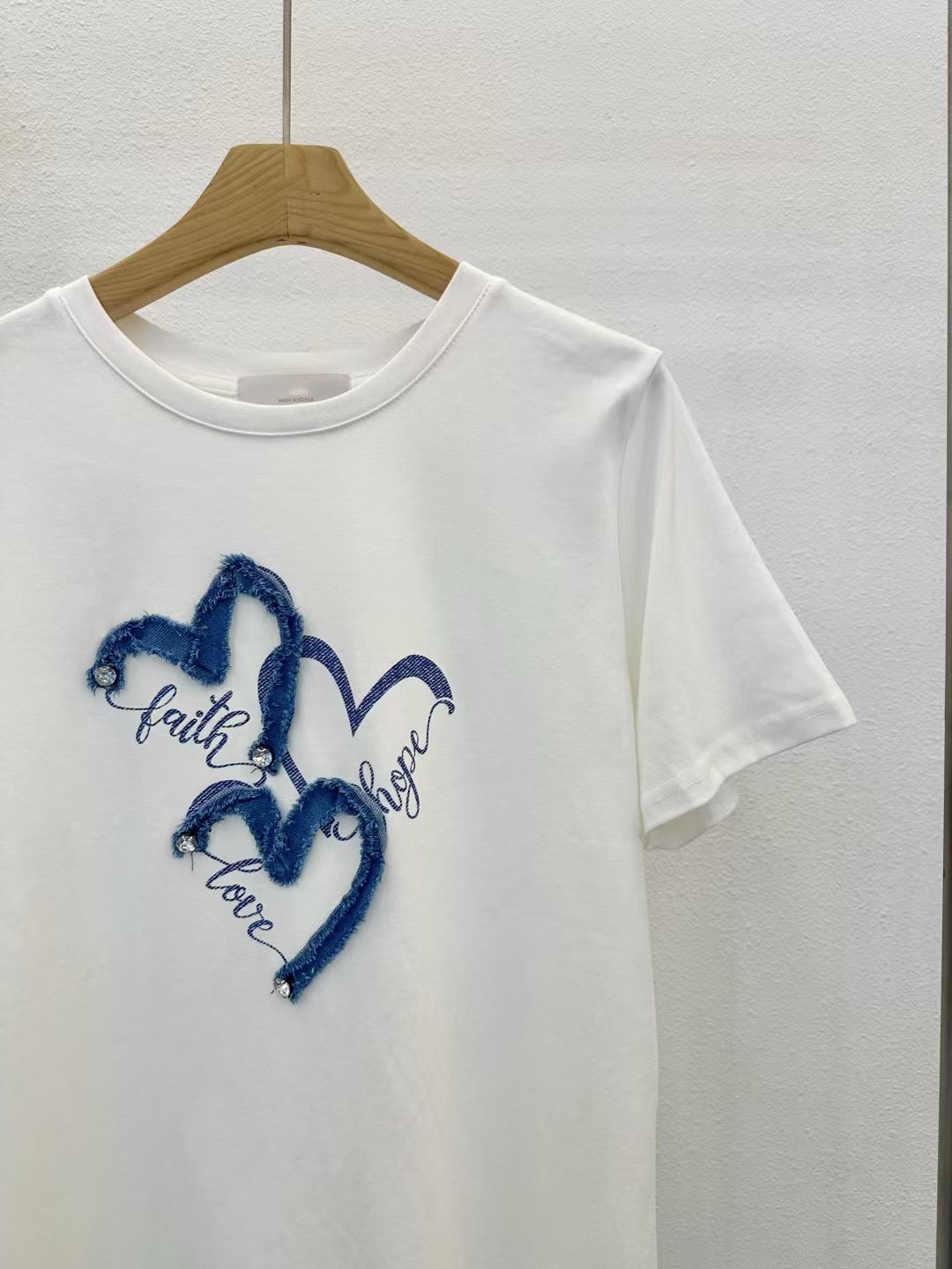 ┊͙ ˘͈ᵕ˘͈ 2025 Summer Collection ᥫ᭡

💕faith 💜hope 💜love Tee