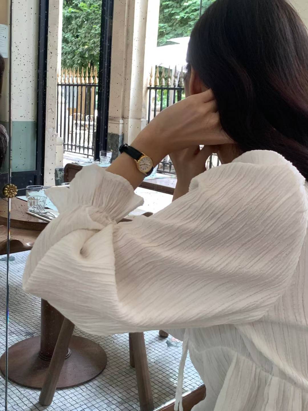 ✨【Romantic Puff Blouse · 法式泡泡袖上衣】✨