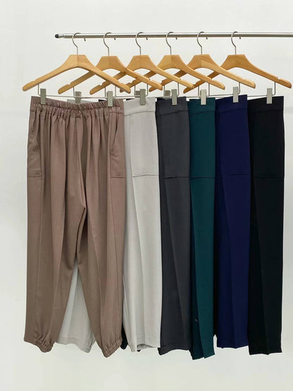 ☀️June 5 Live Summer selection ☀️雪紡修腳西褲 Minimalist Pocket Tapered Pants